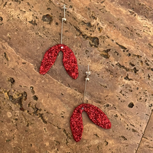 Load image into Gallery viewer, Suvi sädelevad punased kõrvarõngad