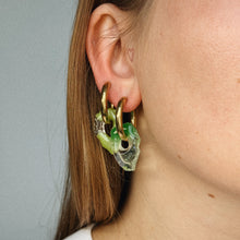 Load image into Gallery viewer, hoji AVO rohelised kõrvarõngad